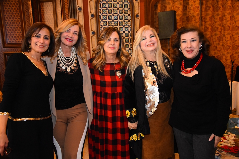 Young Women Christian Association lunch at Villa Linda Sursock